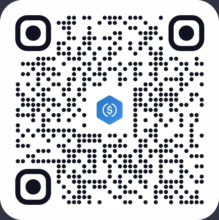 Crypto wallet QR code